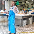 The friendly fishmonger in rue Montorgueil